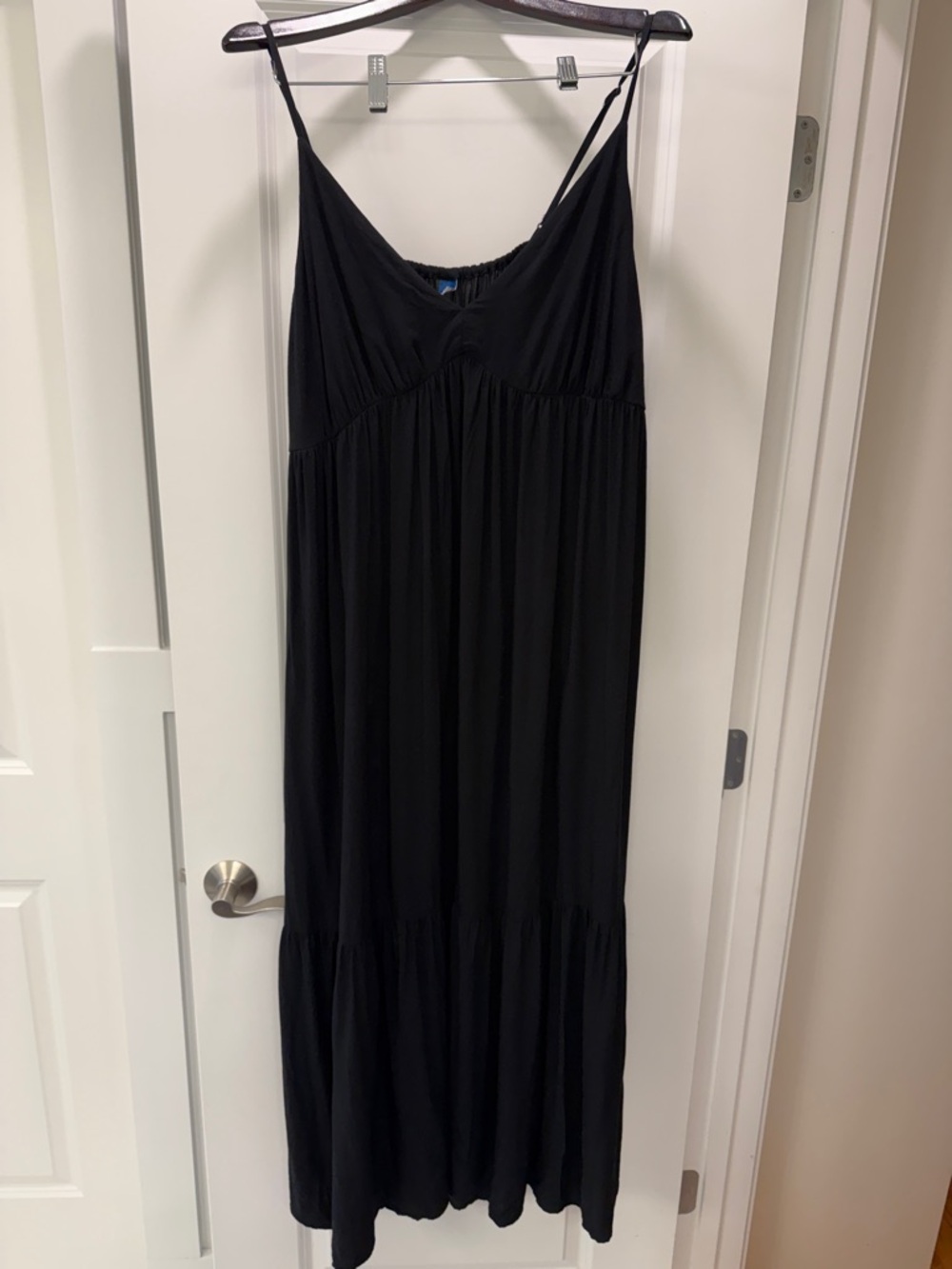 Old Navy Black Spaghetti-Strap Maxi Dress